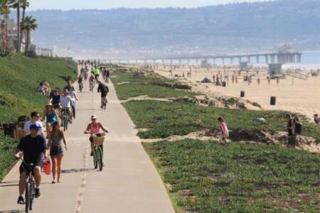 Amazing Ocean View - Luxury Manhattan Beach 1 Bedroom - Parking Extérieur photo